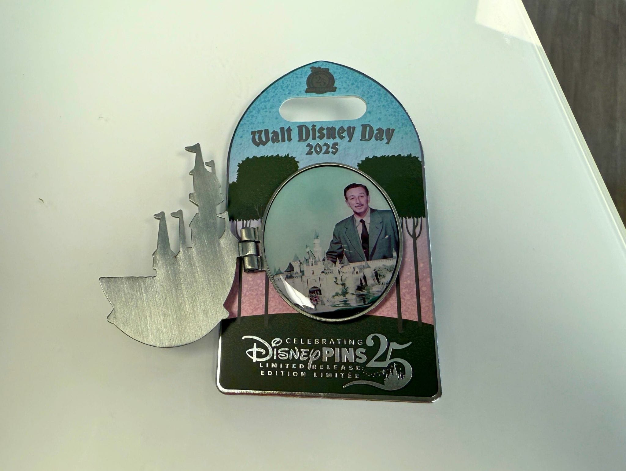 Walt Disney Day is celebrated on the first Monday of December each year — December 1 this year, although the pin wasn't released until December 2.