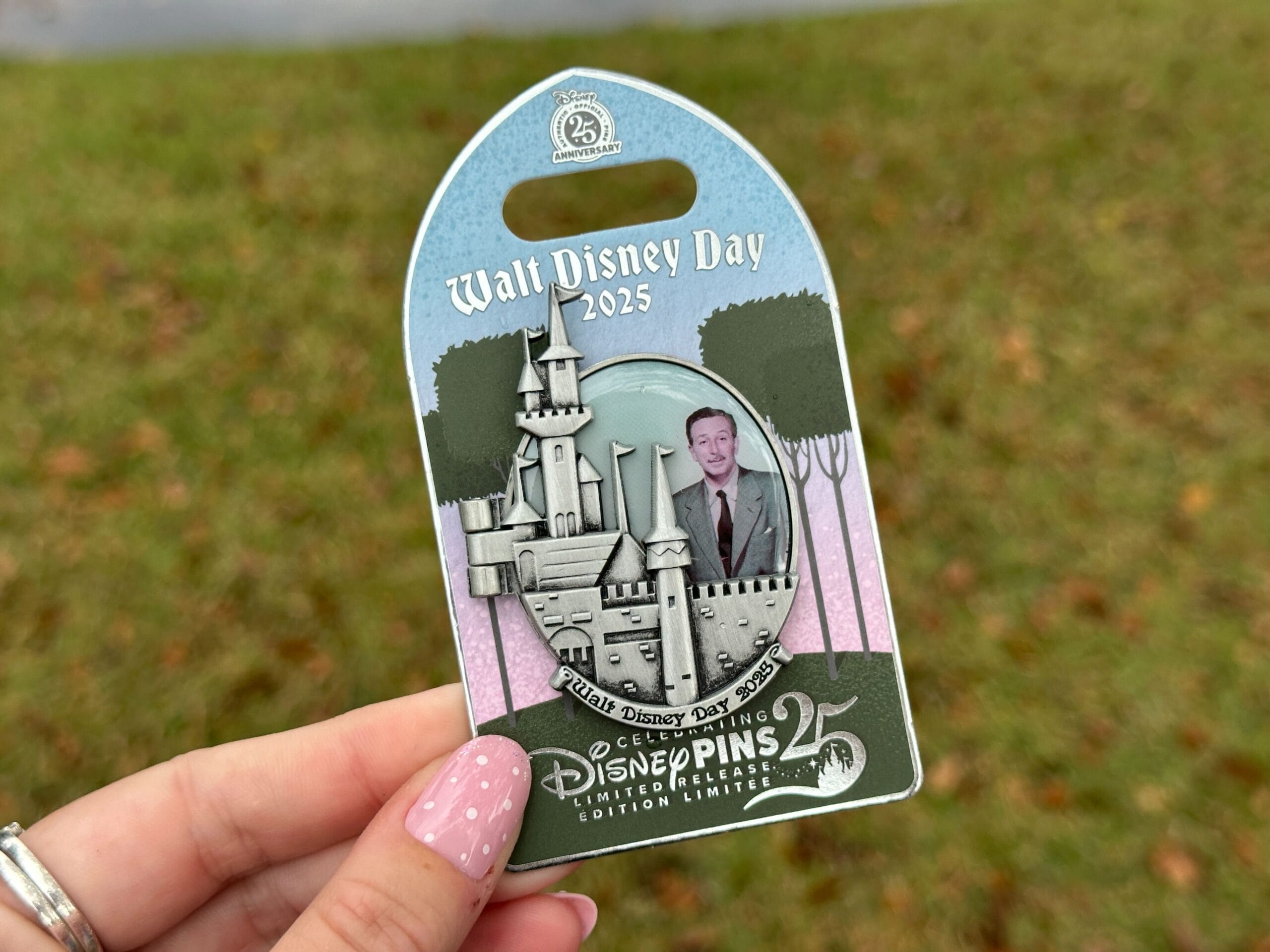 Walt Disney Day is celebrated on the first Monday of December each year — December 1 this year, although the pin wasn't released until December 2.
