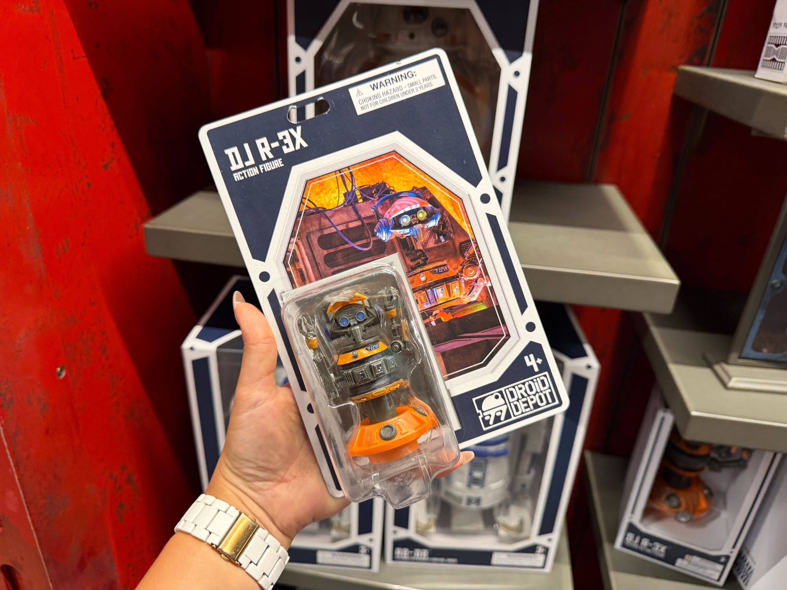 New Star Wars DJ R-3X Figurine at Walt Disney World
