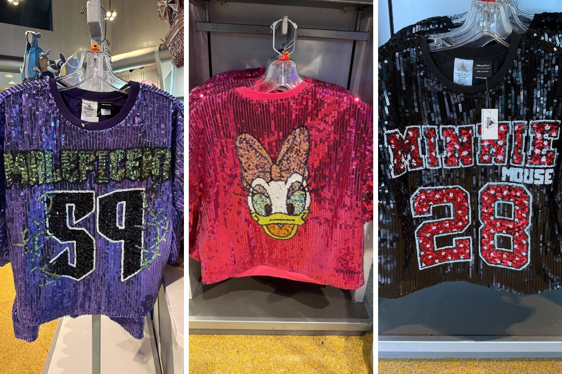 Sequined Character Tops From Her Universe Now at Walt Disney World